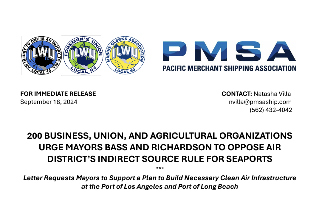 Port of Long Beach, Port of Los Angeles, Port ISR, Mayor of Long Beach, Mayor of Los Angeles, Karen Bass, Rex Richardson, emissions, ghg, environmental policy, Southern California ports